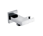 Rectangular Waterway Elbow with Adjustable Handshower Holder